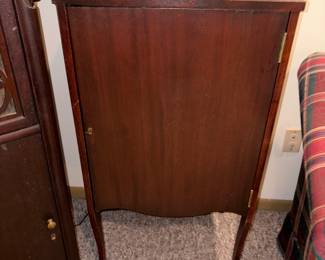 Antique Sheet Music Wood Cabinet!