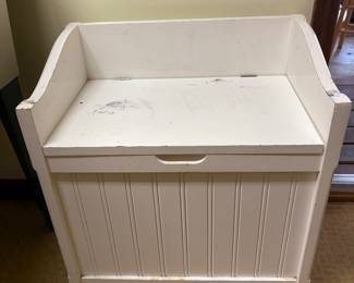 White Storage Chest!