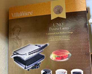 VillaWare UNO Panini Grill!