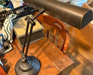 Vtg Metal Desk Lamp
