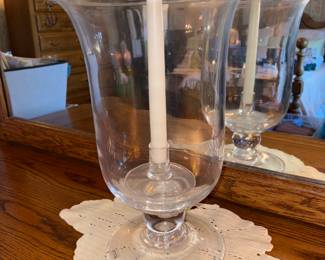 Simon Pearce Made In Austria Hurricane Candle Holder Signed!