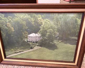 Framed Aerial Photo Painting!