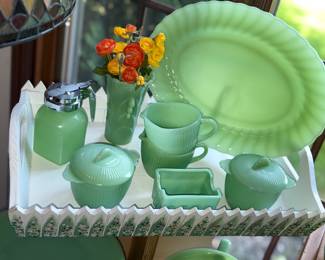 Vtg Jadeite Fire King!