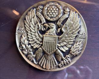 VTG Coaster US Brass Seal!