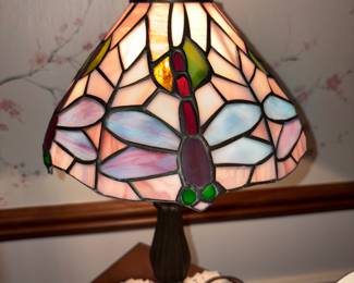 Tiffany Style Floral Accent Lamp
