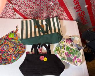 Large Collection of Purses: Dooney & Bourke, Coach, Vera Bradley, Etc!