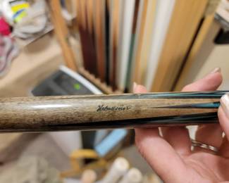 Vintage Pool Cue Signed by Richard Helmstetter!