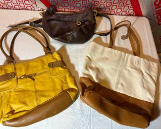 Large Collection of Purses: Dooney & Bourke, Coach, Vera Bradley, Etc!
