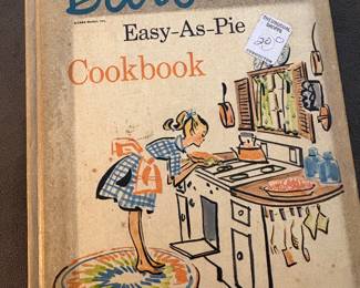 Vtg. Barbie's Easy-As-Pie Cookbook 1964 First Printing HC Illustrated