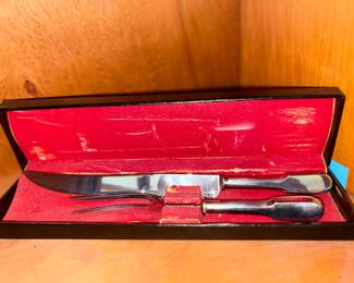 Vtg Hoffritz 2 Pc Carving!
