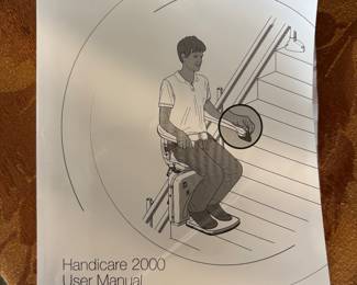 Handcare 2000 Stairlift!