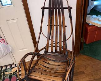 Antique Bentwood Amish Rocking Chair
