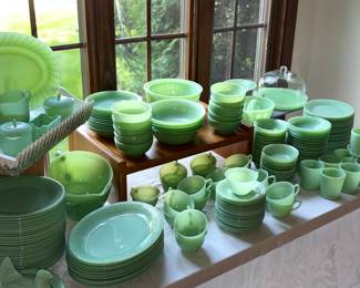 Vtg Jadeite Fire King!
