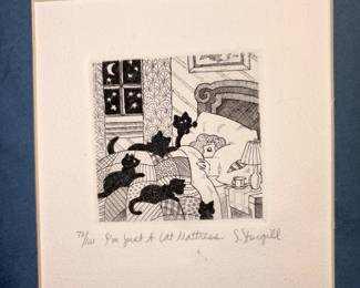 Original Ink Drawing Signed Sturgill!