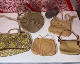 Large Collection of Purses: Dooney & Bourke, Coach, Vera Bradley, Etc!