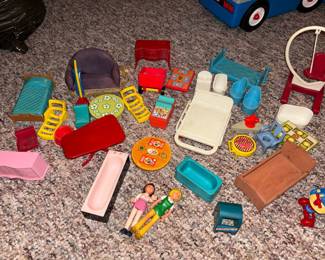Vtg Fisher Price Toys