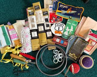 Assorted Vintage Sewing Supplies and Tools!!