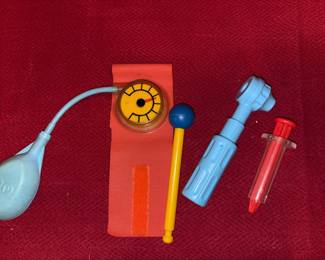 Vtg Fisher Price Medical Tool Kit