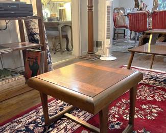 Here is that end table in the Danish Modern (maybe a touch of mid-century?) This was made by Lane Furniture in 1967 (according to the serial number).