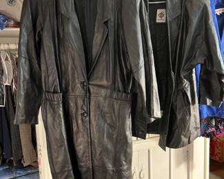 ... a couple of leather coats...