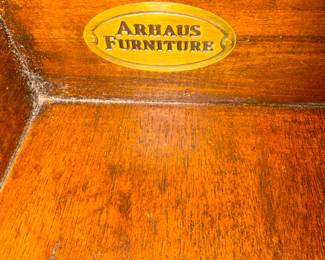 Arhaus Mioddleton tSofa/Console Table with 2 Drawers from Arhaus with Decor from Z Galleria