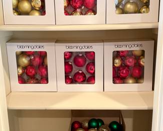 Bloomingdales Ornaments New in Box