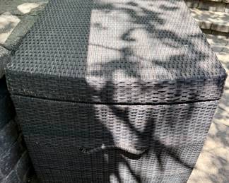 Wicker Storage Box for storing Covers.