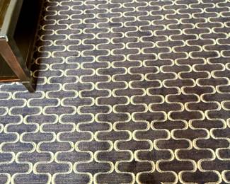 Beautiful BoundArea Rug with Angled Corners 15' x 13' in Awesome Condition.