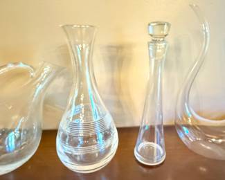More Pitchers and Decanters