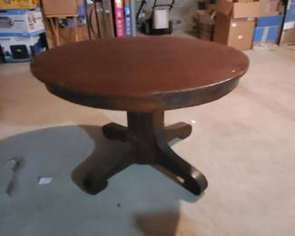 60 inch Oak pedestal table