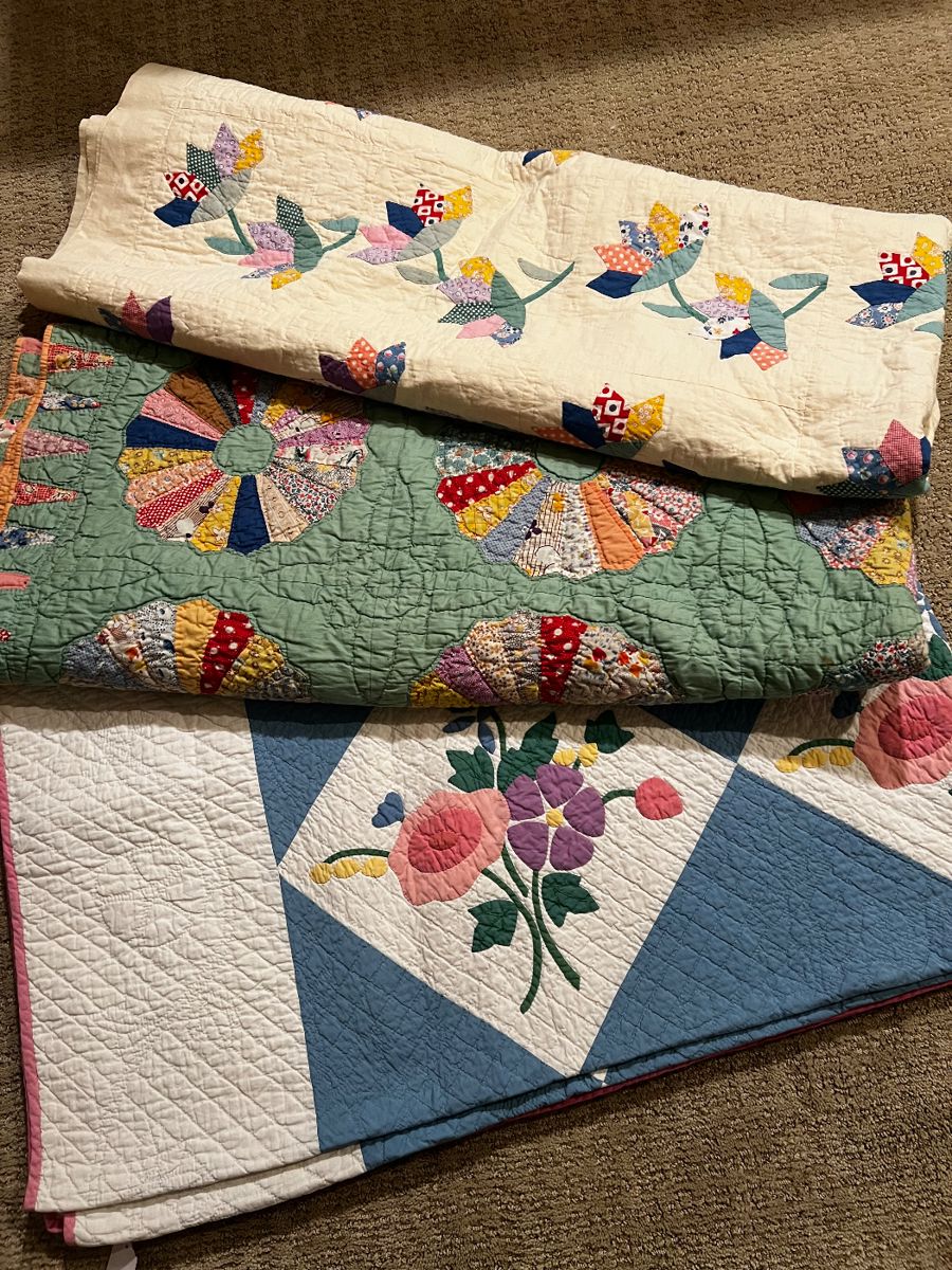 Vintage quilts!