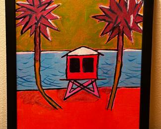 Original artwork signed Hartung