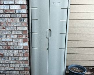 Rubbermaid storage cabinet