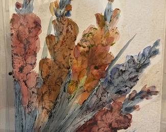 Margaret Bedell signed original watercolor