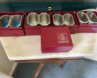 Gotham Pewter Napkin Rings