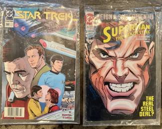 Star Trek & Superman Comic Books