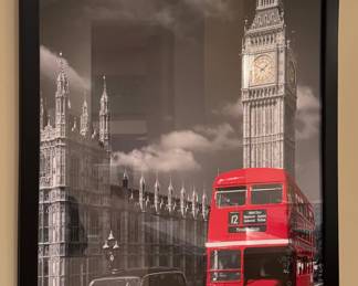 Framed London Poster