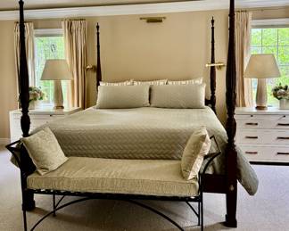 Wrought Iron Bench