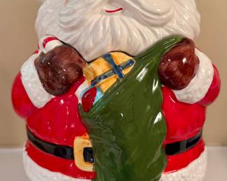 Santa Cookie Jar
