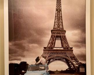 Framed Paris Poster