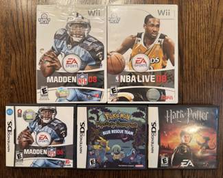 Wii & Nintendo DS Games