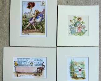 Winnie the Pooh & Fairy Prints