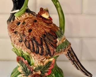 Spode Harvest Pheasant Teapot