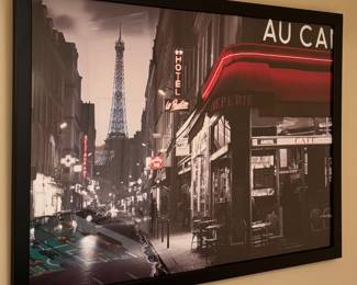 Framed Paris Print