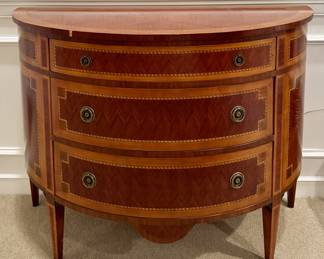 Decorative Crafts Inc. Demilune Chest