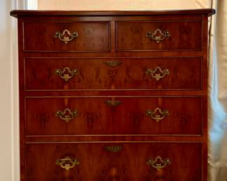 (2) Antique Mahogany Chest of Drawers