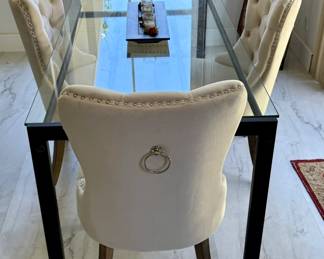 White chairs have been sold