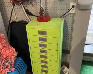 small metal cabinet
