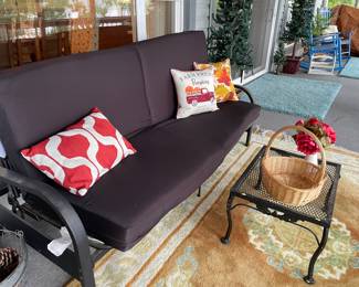 futon (fun sleeping on covered desk)