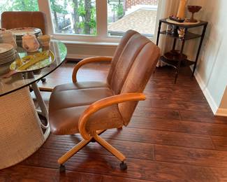 closeup of chairs